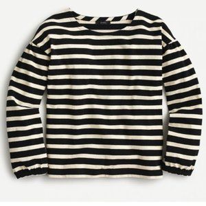 *NWT* J.Crew Mariner Cloth Puff Sleeve Top